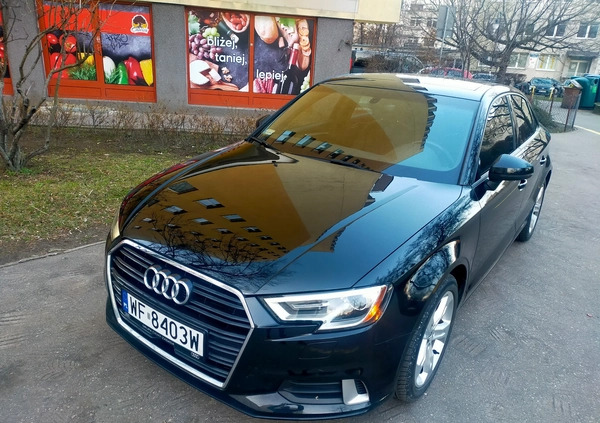 Audi A3 cena 75000 przebieg: 82000, rok produkcji 2017 z Warszawa małe 191